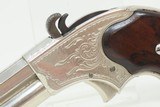 Scarce FACTORY ENGRAVED Antique REMINGTON-RIDER .32 XSRF MAGAZINE Pistol
E. REMINGTON & SONS Rimfire Pocket Pistol - 4 of 17