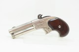 Scarce FACTORY ENGRAVED Antique REMINGTON-RIDER .32 XSRF MAGAZINE Pistol
E. REMINGTON & SONS Rimfire Pocket Pistol - 2 of 17