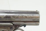 NICE Antique REMINGTON-ELLIOT .22 RF RING Trigger PEPPERBOX Deringer Pistol - 16 of 16