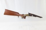 GOVT INSPECTED Antique U.S. COLT Model 1860 “Four Screw” w/SHOULDER STOCKMade Circa 1861, First Year of American Civil War - 16 of 22