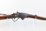 Antique SPENCER SPORTING RIFLE .45 Rimfire Conversion from Military Rifle
Civil War Rifle Made into Frontier Weapon - 4 of 18