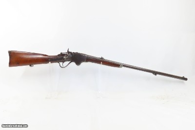 Antique SPENCER SPORTING RIFLE .45 Rimfire Conversion from Military RifleCivil War Rifle Made into Frontier Weapon - Image 2 of 18