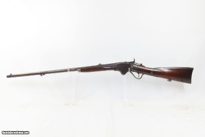 Antique SPENCER SPORTING RIFLE .45 Rimfire Conversion from Military RifleCivil War Rifle Made into Frontier Weapon - Image 13 of 18