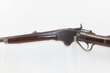 Antique SPENCER SPORTING RIFLE .45 Rimfire Conversion from Military Rifle
Civil War Rifle Made into Frontier Weapon - 15 of 18