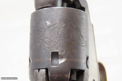 c1853 ANTEBELLUM Antique Pre-CIVIL WAR COLT M1849 POCKET Revolver FRONTIERPre-Civil War Revolver Used into the WILD WEST - Image 15 of 23