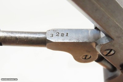 c1853 ANTEBELLUM Antique Pre-CIVIL WAR COLT M1849 POCKET Revolver FRONTIERPre-Civil War Revolver Used into the WILD WEST - Image 16 of 23