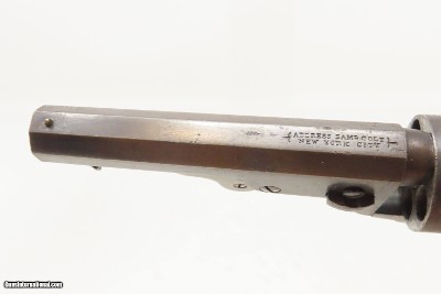 c1853 ANTEBELLUM Antique Pre-CIVIL WAR COLT M1849 POCKET Revolver FRONTIERPre-Civil War Revolver Used into the WILD WEST - Image 12 of 23