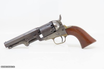 c1853 ANTEBELLUM Antique Pre-CIVIL WAR COLT M1849 POCKET Revolver FRONTIERPre-Civil War Revolver Used into the WILD WEST - Image 5 of 23