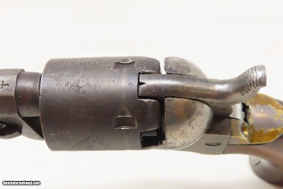 c1853 ANTEBELLUM Antique Pre-CIVIL WAR COLT M1849 POCKET Revolver FRONTIERPre-Civil War Revolver Used into the WILD WEST - Image 10 of 23