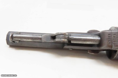 c1853 ANTEBELLUM Antique Pre-CIVIL WAR COLT M1849 POCKET Revolver FRONTIERPre-Civil War Revolver Used into the WILD WEST - Image 19 of 23