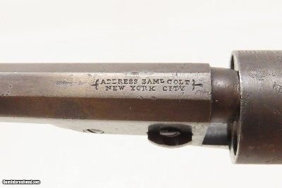 c1853 ANTEBELLUM Antique Pre-CIVIL WAR COLT M1849 POCKET Revolver FRONTIERPre-Civil War Revolver Used into the WILD WEST - Image 11 of 23