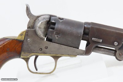 c1853 ANTEBELLUM Antique Pre-CIVIL WAR COLT M1849 POCKET Revolver FRONTIERPre-Civil War Revolver Used into the WILD WEST - Image 22 of 23