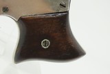 Post-Civil War REMINGTON No. 1 Saw Handle Vest Pocket .22 DERINGER Pistol
ANTIQUE and 1 of 17,000 Made During Production Run - 3 of 16