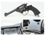 WORLD WAR II British WEBLEY & SCOTT Mark IV .38-200 WAR FINISH Revolver C&R DOUBLE ACTION Revolver “WAR FINISH” on LEFT FRAME
