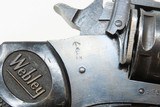 WORLD WAR II British WEBLEY & SCOTT Mark IV .38-200 WAR FINISH Revolver C&R DOUBLE ACTION Revolver “WAR FINISH” on LEFT FRAME - 18 of 22