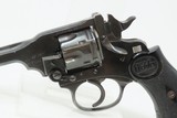 SINGAPORE POLICE FORCE Webley & Scott MK 4 Top Break DOUBLE ACTION Revolver Backstrap Marked “SPF/2744” by Singapore Police - 4 of 25