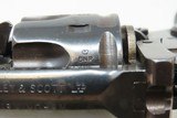 SINGAPORE POLICE FORCE Webley & Scott MK 4 Top Break DOUBLE ACTION Revolver Backstrap Marked “SPF/2744” by Singapore Police - 12 of 25