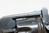 SINGAPORE POLICE FORCE Webley & Scott MK 4 Top Break DOUBLE ACTION Revolver Backstrap Marked “SPF/2744” by Singapore Police - 6 of 25