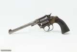1921 Mfg. COLT Double Action POLICE POSITIVE TARGET Model .22 Revolver C&RFirst Issue TARGET REVOLVER w/6-Inch Barrel - 2 of 18