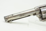 c1882 Antique COLT FRONTIER SIX-SHOOTER SAA .44-40 WCF Model 1873 RevolverBlack Powder Frame Single Action Army, Etched Panel Barrel - 5 of 19