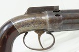 c1850s Antique MANHATTAN PEPPERBOX Revolver Engraved 6-Shot .32 CaliberCivil War, Gold Rush, Wild West - 15 of 16