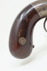 c1850s Antique MANHATTAN PEPPERBOX Revolver Engraved 6-Shot .32 CaliberCivil War, Gold Rush, Wild West - 14 of 16