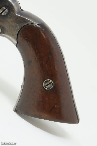 SCARCE Antique CIVIL WAR / WILD WEST Remington-Beals .36 NAVY PercussionEARLY 1860s SINGLE ACTION .36 Caliber Revolver - Image 3 of 18
