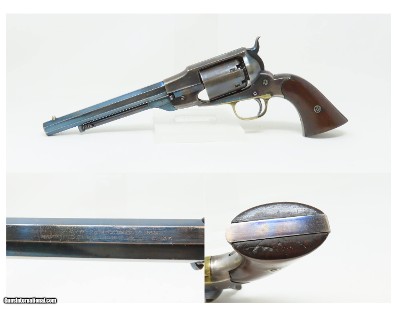 SCARCE Antique CIVIL WAR / WILD WEST Remington-Beals .36 NAVY Percussion
EARLY 1860s SINGLE ACTION .36 Caliber Revolver