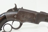 VERY RARE Antique FACTORY ENGRAVED Smith & Wesson PRE-VOLCANIC No. 1 Pistol Precursor to Henry & Winchester Made Circa 1854-55 - 18 of 19