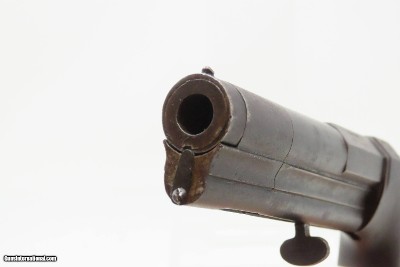 VERY RARE Antique FACTORY ENGRAVED Smith & Wesson PRE-VOLCANIC No. 1 Pistol Precursor to Henry & Winchester Made Circa 1854-55 - Image 12 of 19