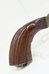 ENGRAVED Antique BOXLOCK Single Shot .50 Percussion GENTLEMEN’S/MUFF Pistol Easy to Conceal Mid-1800s Self Defense Pocket Pistol - 14 of 16