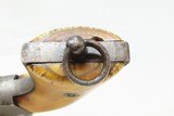 Antique REMINGTON Model 1875 .44-40 WCF SAA Revolver JESSE JAMES Ilion, NYWith Ivory Grips & Lanyard Ring - 11 of 17