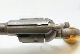 Antique REMINGTON Model 1875 .44-40 WCF SAA Revolver JESSE JAMES Ilion, NYWith Ivory Grips & Lanyard Ring - 7 of 17