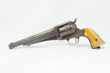Antique REMINGTON Model 1875 .44-40 WCF SAA Revolver JESSE JAMES Ilion, NYWith Ivory Grips & Lanyard Ring - 2 of 17