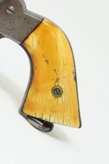 Antique REMINGTON Model 1875 .44-40 WCF SAA Revolver JESSE JAMES Ilion, NYWith Ivory Grips & Lanyard Ring - 3 of 17