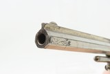 ENGRAVED CIVIL WAR Antique SMITH & WESSON No 2 Old Army CAPTAIN INSCRIPTION CARVED IVORY with EAGLE & “LIBERTY” - 10 of 17