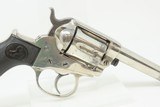 FRONTIER Antique SHERIFF’S Model 1877 COLT LIGHTNING ETCHED PANEL Revolver
Iconic DOUBLE ACTION COLT Made in 1879 - 18 of 19