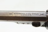 EARLY LONDON MANUFACTURED Antique COLT Model 1849 POCKET Revolver .31 Cal.
Low Serial Number 303! - 9 of 21