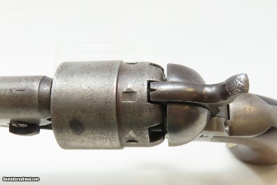 1862 mfr CIVIL WAR Antique U.S. COLT Model 1860 .44 Percussion ARMY 4-Screw Most Prolific Union Officer & Cavalry Sidearm - Image 8 of 18