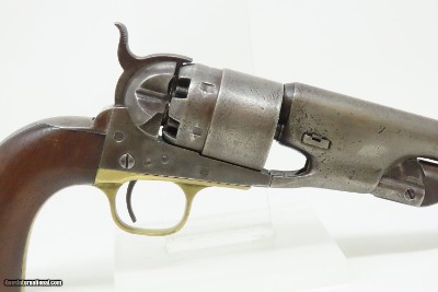 1862 mfr CIVIL WAR Antique U.S. COLT Model 1860 .44 Percussion ARMY 4-Screw Most Prolific Union Officer & Cavalry Sidearm - Image 17 of 18