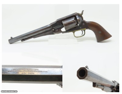 Antique U.S. REMINGTON “New Model” ARMY .44 Percussion CIVIL WAR FRONTIER
Made and Shipped to the UNION ARMY Circa 1863-65