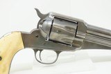 Antique REMINGTON M1875 .44-40 WCF Single Action ARMY Revolver JESSE JAMESJESSE & FRANK JAMES Revolver of Choice IVORY GRIP - 16 of 17