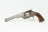 SMITH & WESSON U.S. SCHOFIELD Single Action ARMY Revolver 2nd Model Antique One of 5,934 Second Models Manufactured c. 1876-77 - 2 of 19