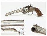 SMITH & WESSON U.S. SCHOFIELD Single Action ARMY Revolver 2nd Model Antique One of 5,934 Second Models Manufactured c. 1876-77 - 1 of 19