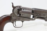 CRIMEAN WAR Antique COLT LONDON Model 1851 NAVY .36 PERCUSSION Revolver
BRITISH PROOFED with LONDON BARREL ADDRESS - 20 of 21