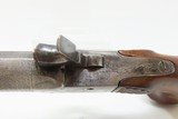 BRACE of ENGRAVED BOXLOCK PISTOLS with SILVER WIRE Inlaid Stocks Antique
Mid-1800s Personal Defense Arms - 23 of 25