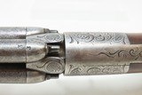 c1850s Antique BELGIAN Ring Trigger PEPPERBOX Revolver .36 Perc DAMASCUS
Early Repeater, Personal Defense - 7 of 17