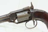 SCARCE Antique JAMES WARNER Pocket Revolver CIVIL WAR Era.28 PercussionSPRINGFIELD, MASSACHUSETTS Mfg. Pocket Revolver - 4 of 16