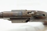 SCARCE Antique JAMES WARNER Pocket Revolver CIVIL WAR Era.28 PercussionSPRINGFIELD, MASSACHUSETTS Mfg. Pocket Revolver - 7 of 16