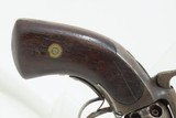 SCARCE Antique JAMES WARNER Pocket Revolver CIVIL WAR Era.28 PercussionSPRINGFIELD, MASSACHUSETTS Mfg. Pocket Revolver - 14 of 16